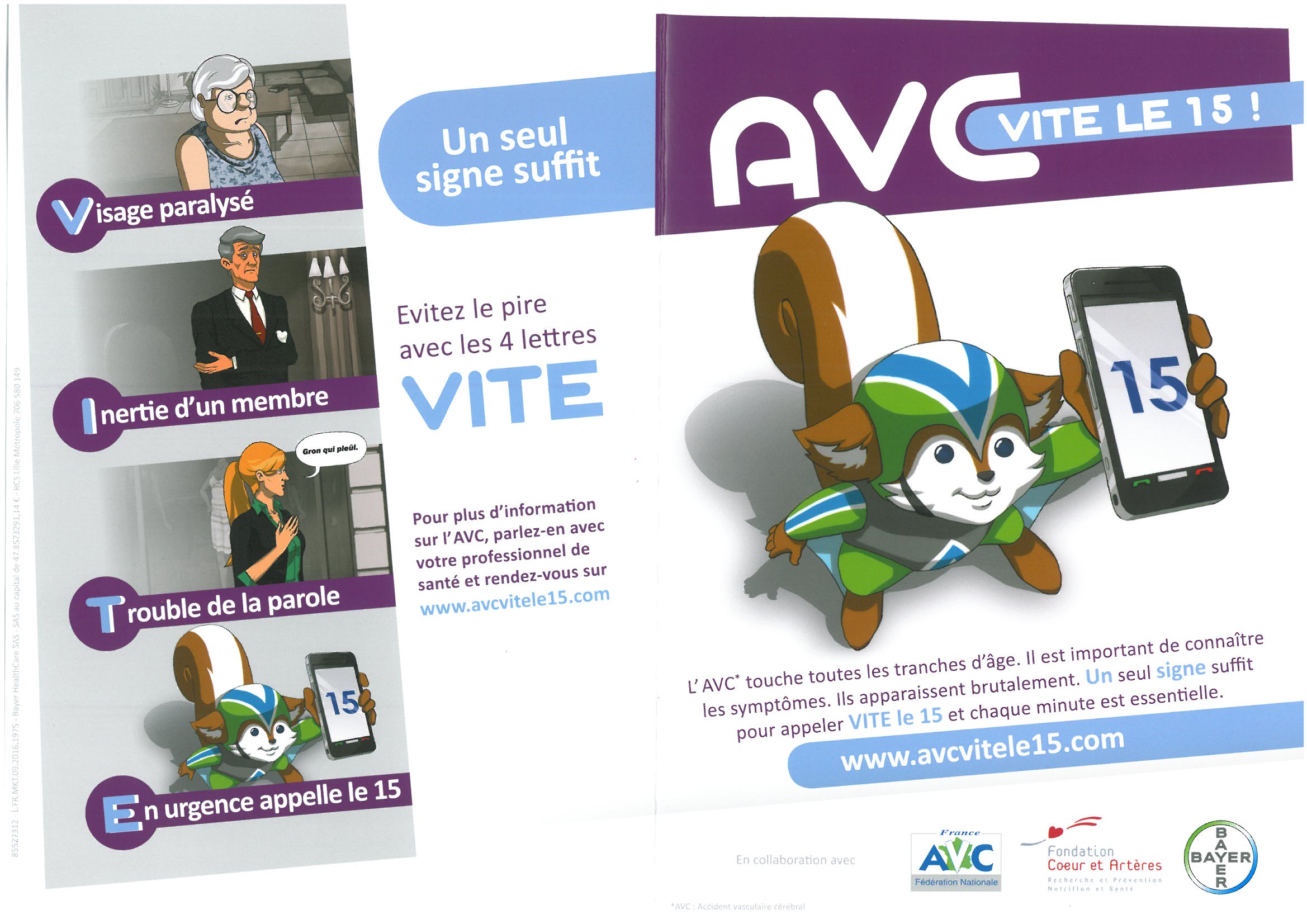 27-10-2017 : Journée mondiale de l’AVC | CHB