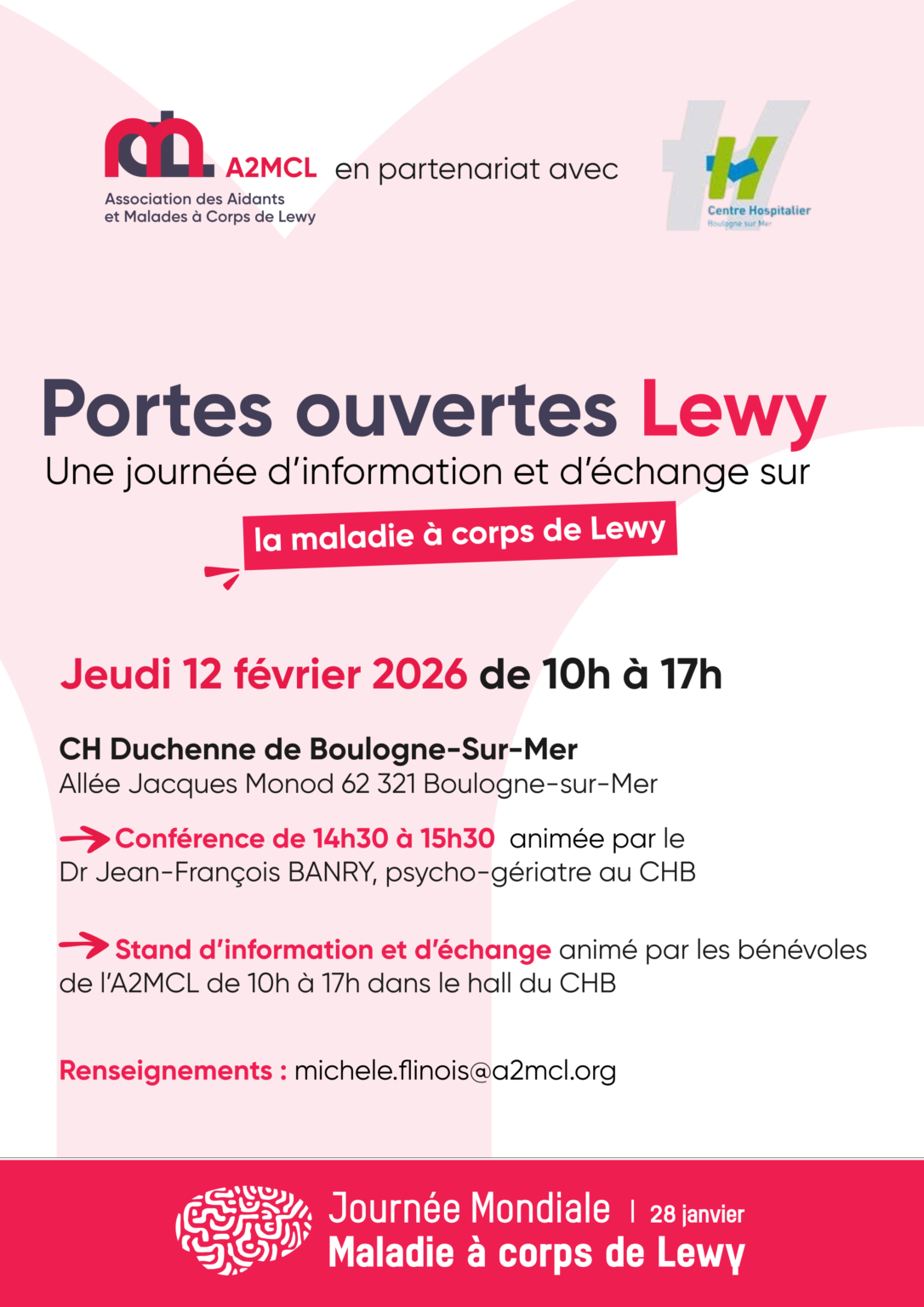 Jeudi 12-02-2026 : Journée d’information sur la maladie à corps de Lewy ...